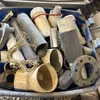 (3) Totes of PVC pipe fittings