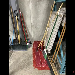 Assorted Brooms & Shovels 
 UNRESERVED