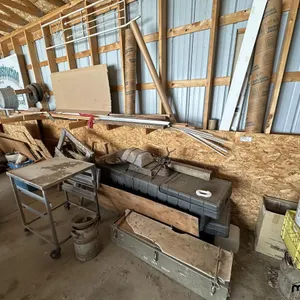Wall of Assorted Materials
 UNRESERVED