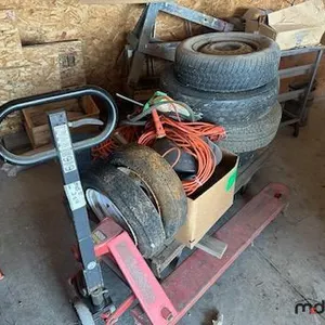 Pallet Jacks & Assorted Tires
 UNRESERVED