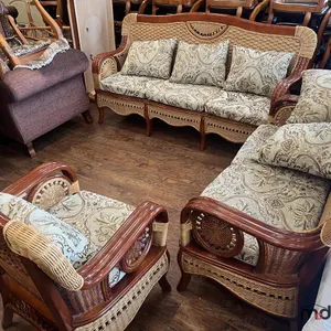 Wicker Couch, Loveseat and Chair
 UNRESERVED