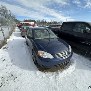IMPOUND UNIT: 2004 Toyota Corolla Car (Non-Runner)
 UNRESERVED