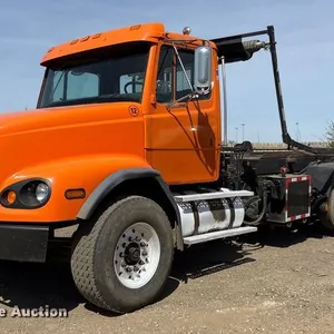 2002 Freightliner FL112 roll-off container truck