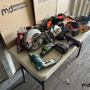 Quantity of Power Tools, Hand Tools and More
 UNRESERVED