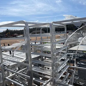 (3) Metal Racks