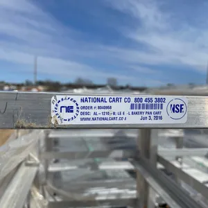 (3) Metal Racks