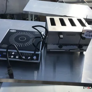 Hobart ET-27/1-1, (4) Rack Toaster, Globe IR1800-C Portable Induction Cooktop Burner
 UNRESERVED