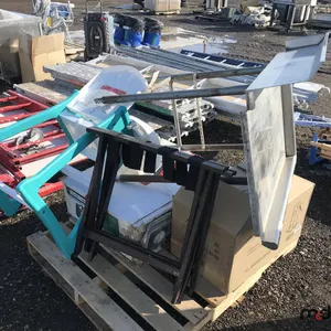 Assorted Items Including A Stainless Steel Table, (2) Luggage Racks, Evenflo High Chair, Granite Counter w/ Sink and Misc.
 UNRESERVED