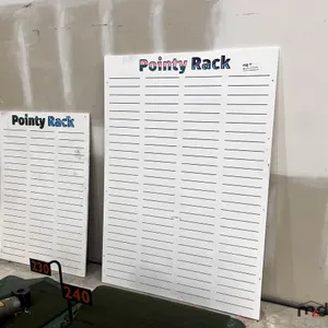 Pointy Rack Score Boards
 UNRESERVED