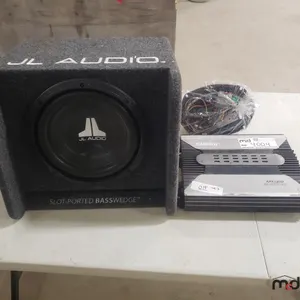 JL Subwoofer & Clarion APX1300 AMP
 UNRESERVED