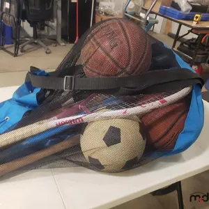 Bag of Basketballs, Baseball Bats, Tennis Rackets & More
 UNRESERVED