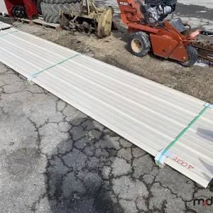 (25) Pieces of 16' 6" Pebble Beige Metal sheeting
 UNRESERVED