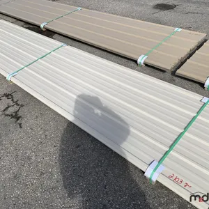(25) Pieces of 16' 6" Pebble Beige Metal Sheeting
 UNRESERVED