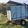 Nodge MFG. Galvanized Chaff Wagon, S/N 56112