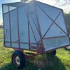 Nodge MFG. Galvanized Chaff Wagon, S/N 56112
