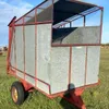 Nodge MFG. Galvanized Chaff Wagon, S/N 56112