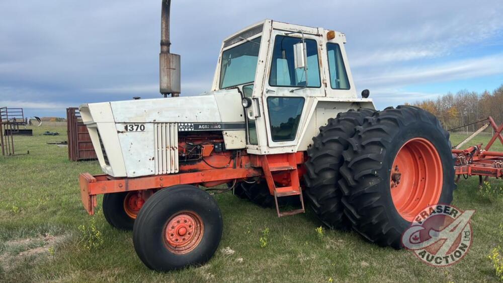 Case 1370 2WD Tractor, 9394 Hrs Showing, S/N 8781977