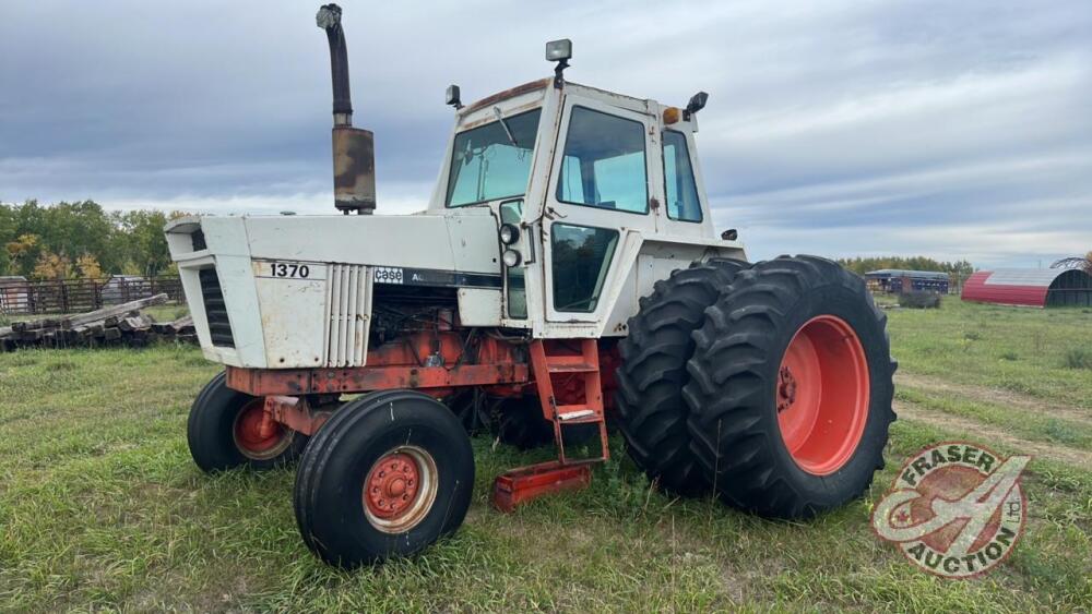 Case 1370 2WD Tractor, 8585 Hrs Showing, S/N 8777237
