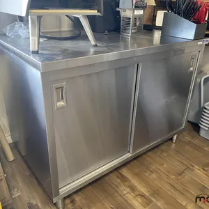 Omcan C-048B-416 48" Stainless Cabinet 
 UNRESERVED