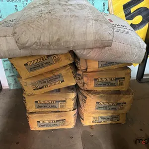 Quikrete Concrete Mix (25 lb Bags) and More
 UNRESERVED