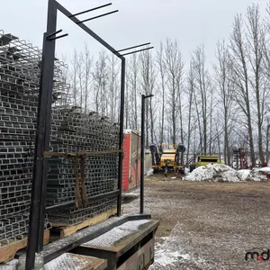 Metal Racking (7.1'H x 8'L x 2.1'W) and (1) Skid Steer Hitch Attachment and More
 UNRESERVED