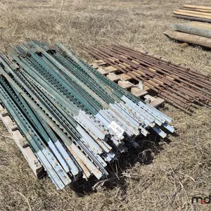 (90) 66" Steel T-Post and (12) 6' Sucker Rods
 UNRESERVED