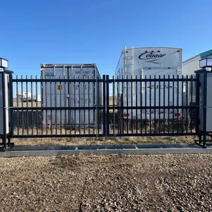 Unused Decorative Driveway Gate 