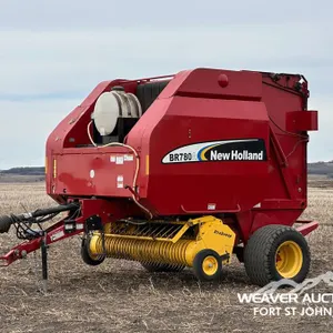 2007 NEW HOLLAND BR780A ROUND BALER