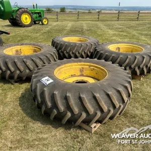 (4) FIRESTONE 520/85R38 SPRAYER TIRES & RIMS