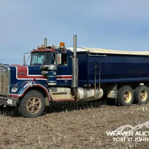 1980 KENWORTH W900 T/A GRAIN TRUCK