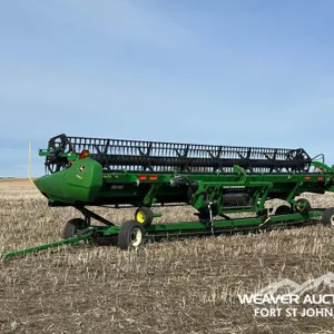 2017 JOHN DEERE 635D STRAIGHT CUT DRAPER HEADER
