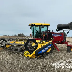 2014 NEW HOLLAND SPEEDROWER 200 25 FT. SWATHER