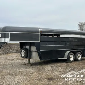 1997 SOUTHLAND GOOSENECK 23 FT. T/A LIVESTOCK TRAILER