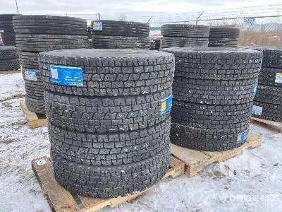 Quantity of (8) Roadlux 11R24.5 Tires (Unused)