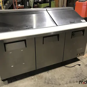 True T-23F Freezer TSSU7230MBST 3-Door (72") Refrigerated Sandwich Prep Table 
 UNRESERVED
