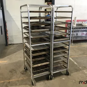 (2) Bakery Trolley w/ Baking Pans
 UNRESERVED
