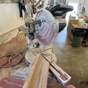 (2) Chop Saws w/ Measuring Board
 UNRESERVED