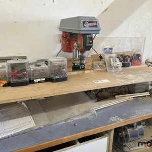 Canwood Drill Press w/ Assorted Attachments
 UNRESERVED