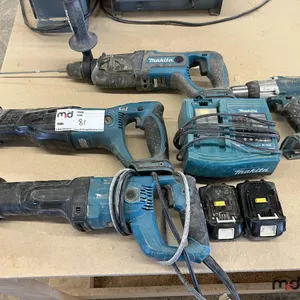 Makita Reciprocating  Saws, Drill, Batteries and Charger
 UNRESERVED