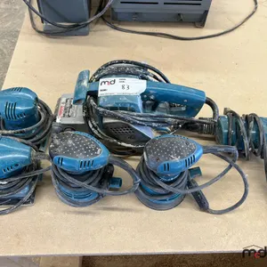 Makita Belt Sander, Palm Sanders and Drill
 UNRESERVED