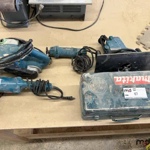 Makita Router, Planers and Angle Grinder
 UNRESERVED