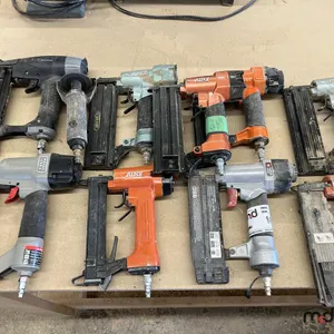 Assorted Air Nailers and Grinder
 UNRESERVED