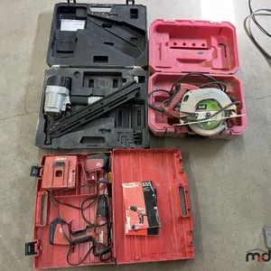 Nail Gun, Drill and Circular Saw
 UNRESERVED