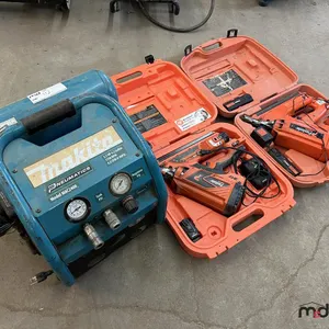 Air Compressor & (2) Paslode Nail Guns
 UNRESERVED