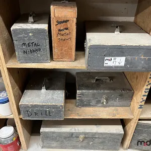Shelf of Assorted Tools
 UNRESERVED