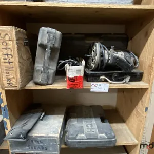 Shelf of Assorted Tools
 UNRESERVED