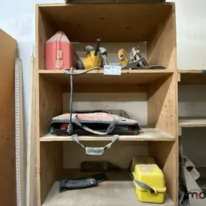 Shelf of Assorted Tools
 UNRESERVED