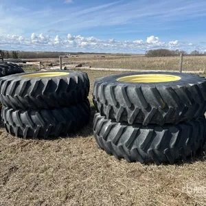 Quantity of (4) 520/85R38 Tires