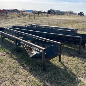 Quantity of (3) Bunk Livestock Feeder