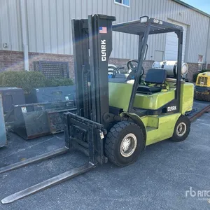 Clark CGP30 4600 lb Cushion Tire Forklift